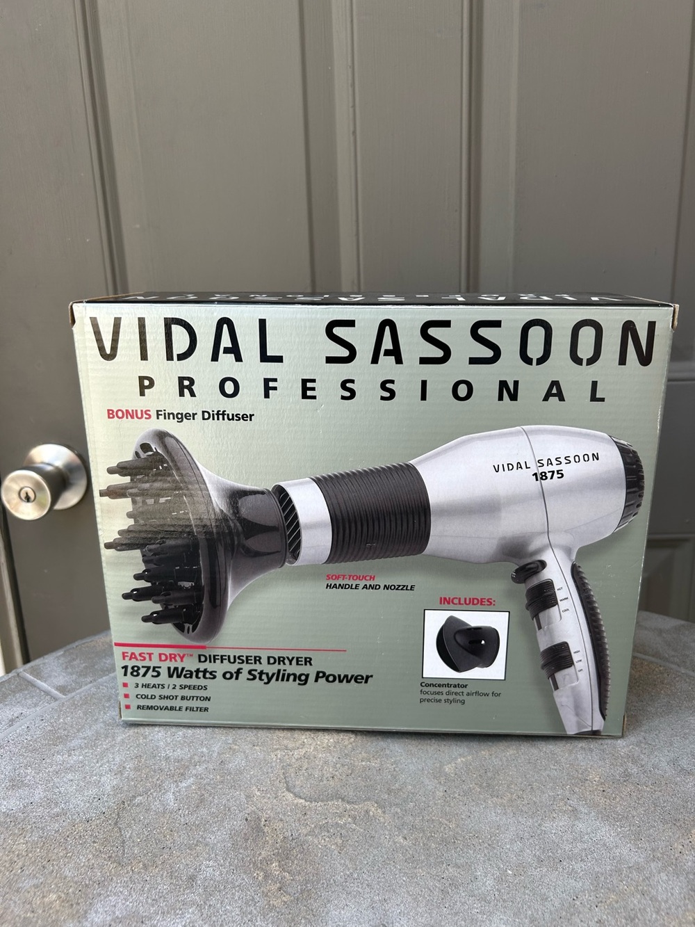 Vintage Vidal Sassoon Professional Diffuser Dryer Model V5505